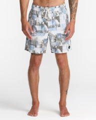 Barnes Elastic 17" Shorts - White | RVCA discount
