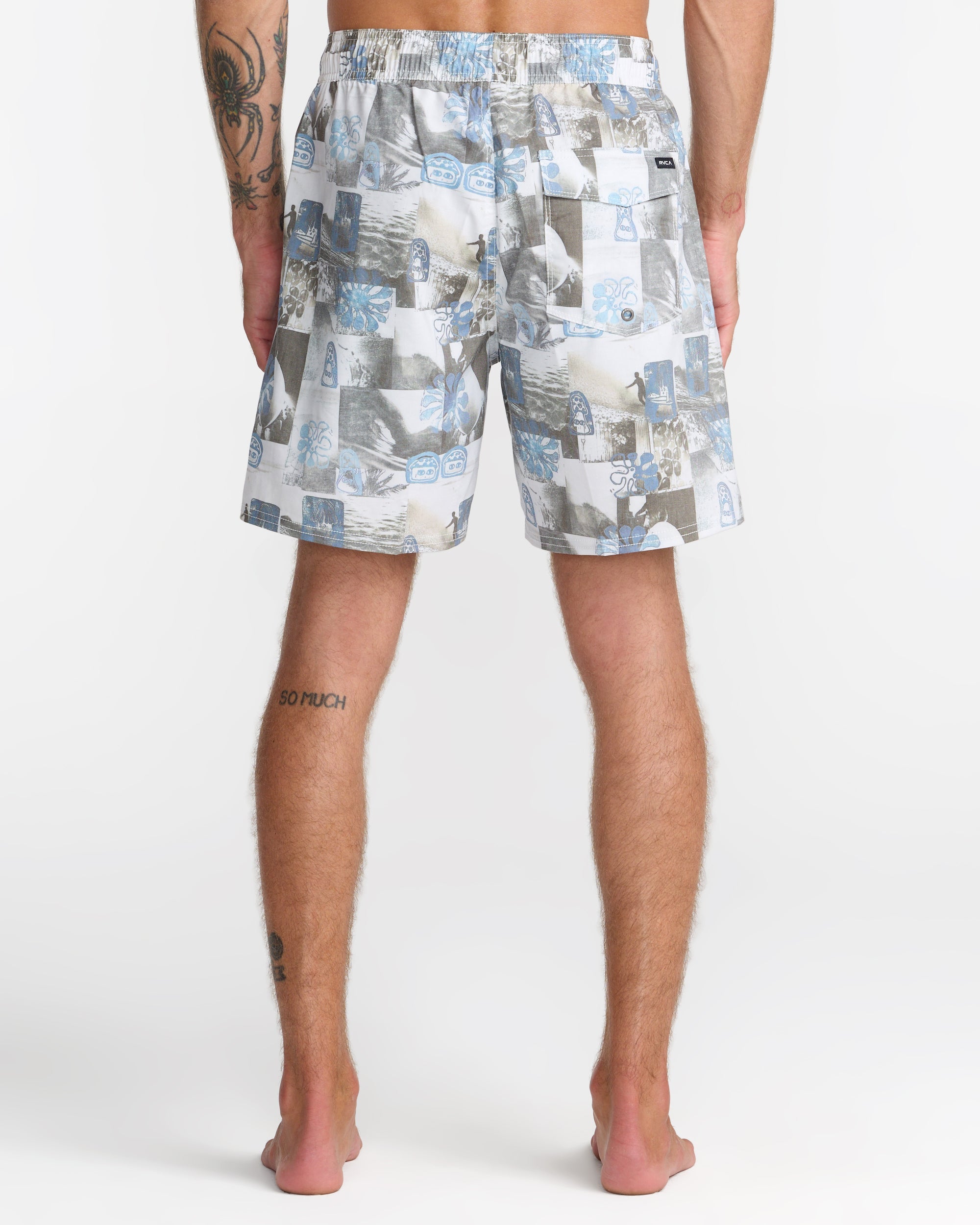 Barnes Elastic 17" Shorts - White | RVCA discount