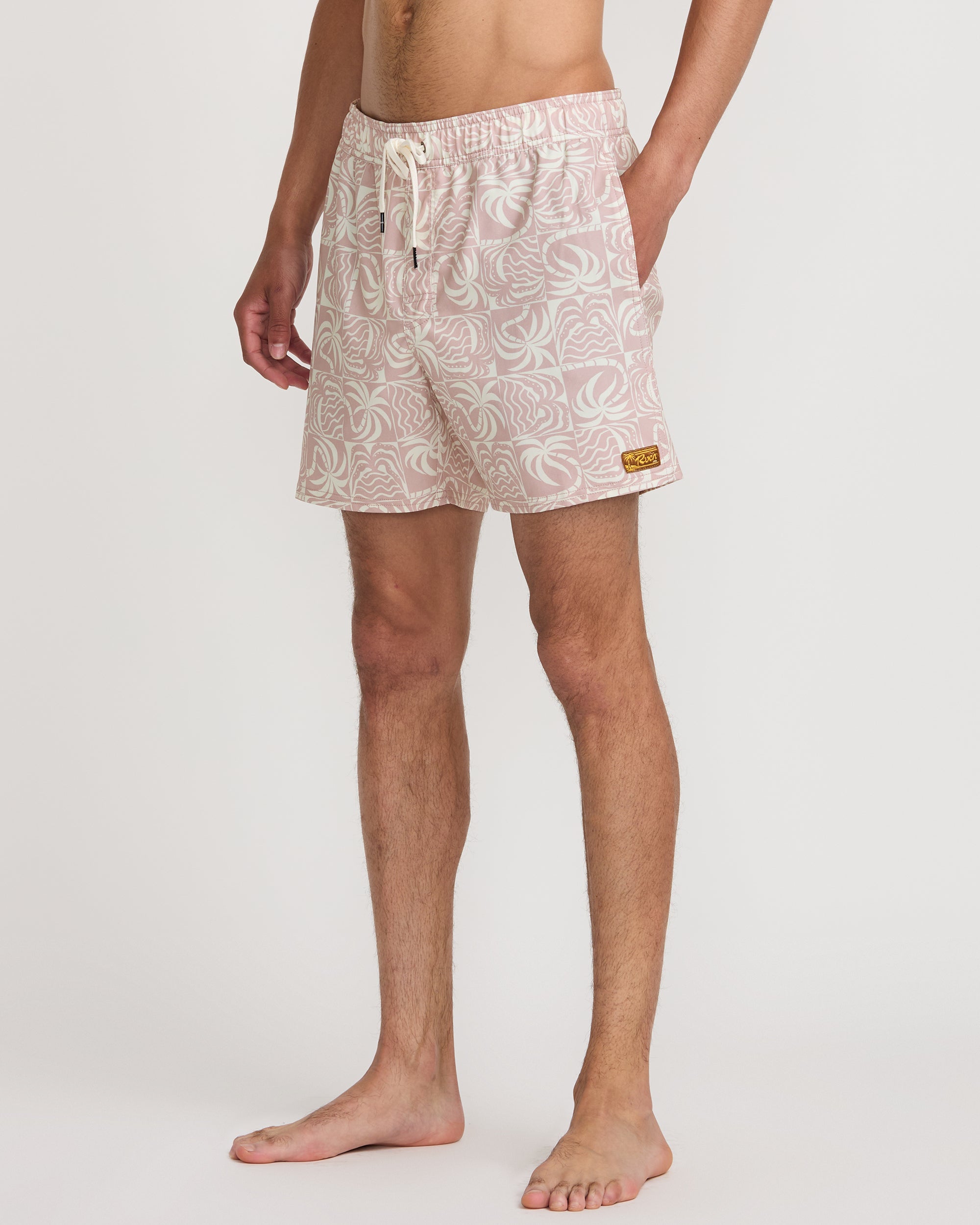 Exotica Elastic Trunk 16" - Pale Mauve | RVCA outlet