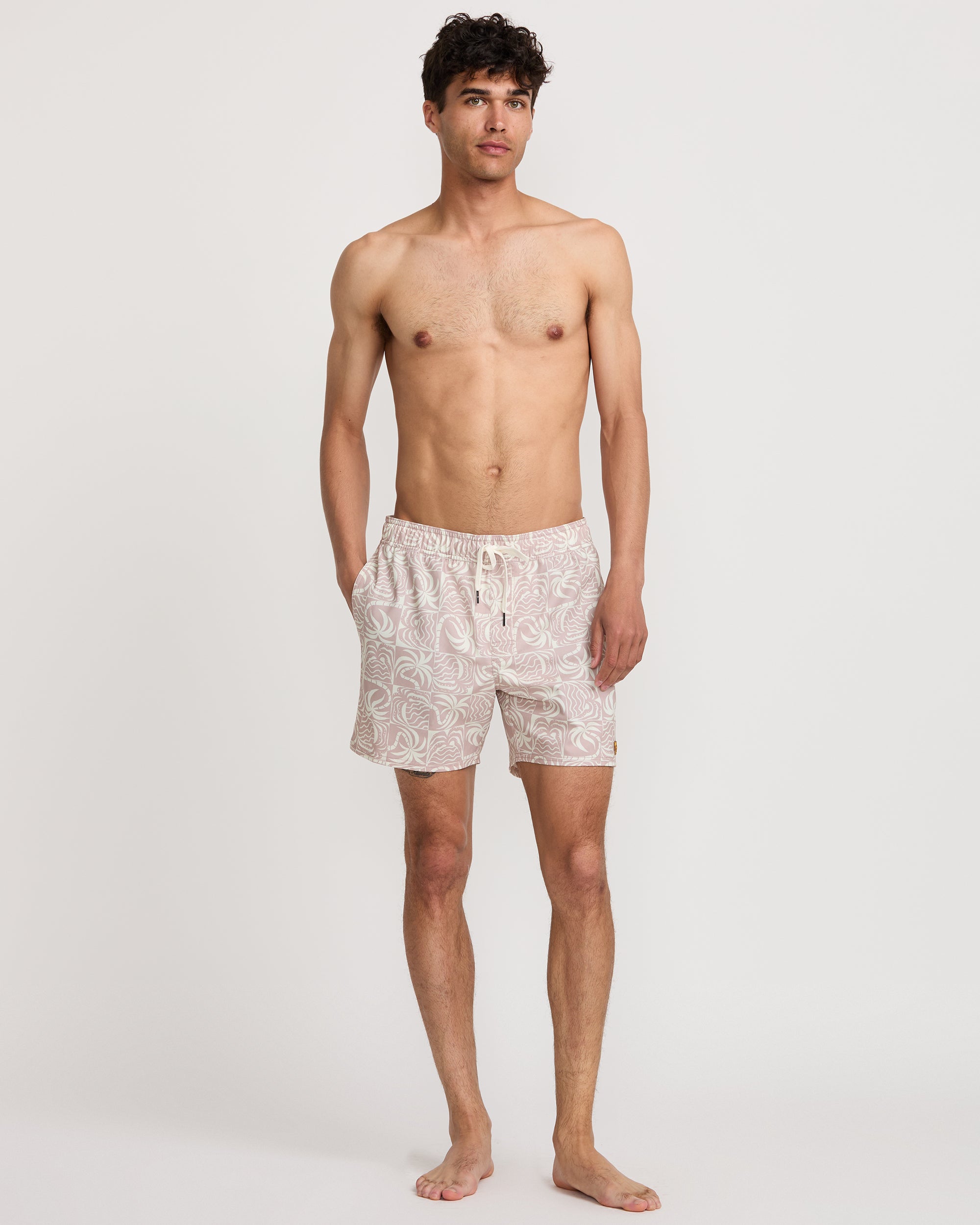 Exotica Elastic Trunk 16" - Pale Mauve | RVCA outlet