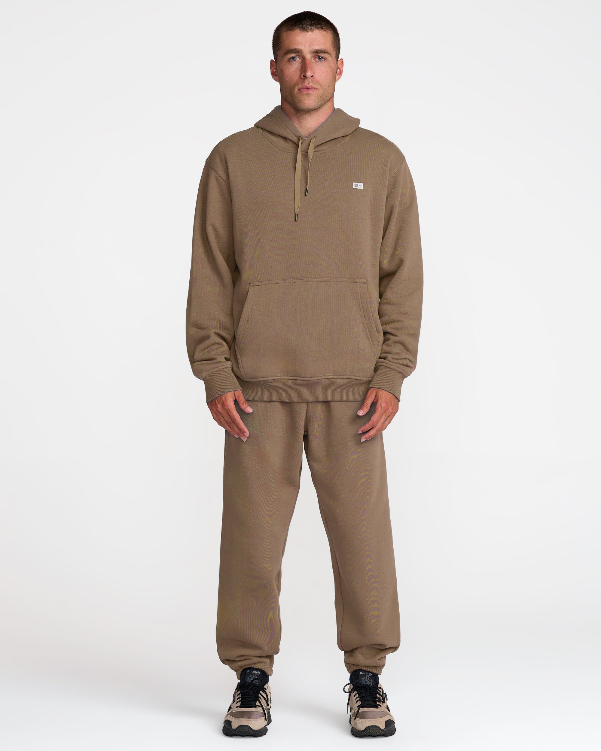 VA Essential Hoodie - Dark Khaki | RVCA US