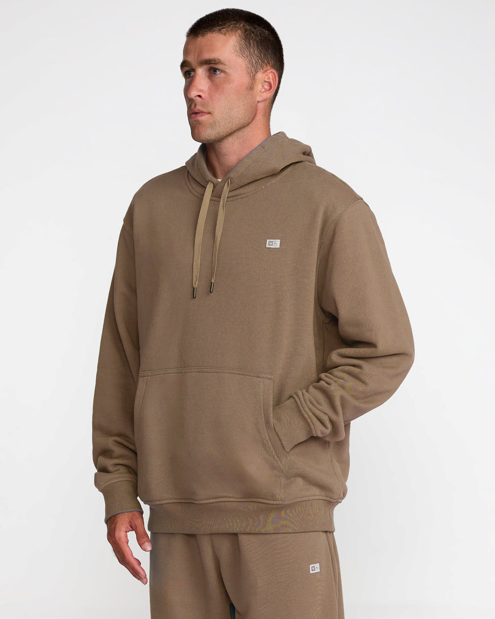 VA Essential Hoodie - Dark Khaki | RVCA US
