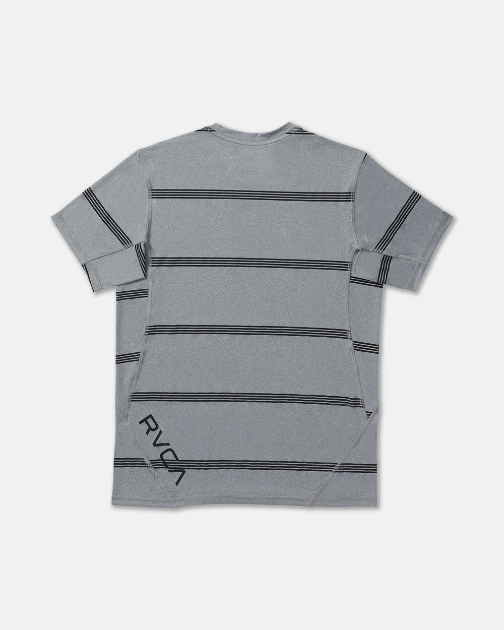 Sport Vent Stripe Short Sleeve Tee - Heather Grey | RVCA sale