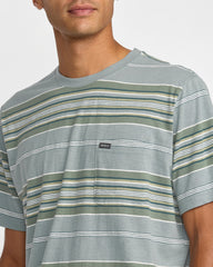 Magnolia Crew Short Sleeve Tee - Lead | RVCA online