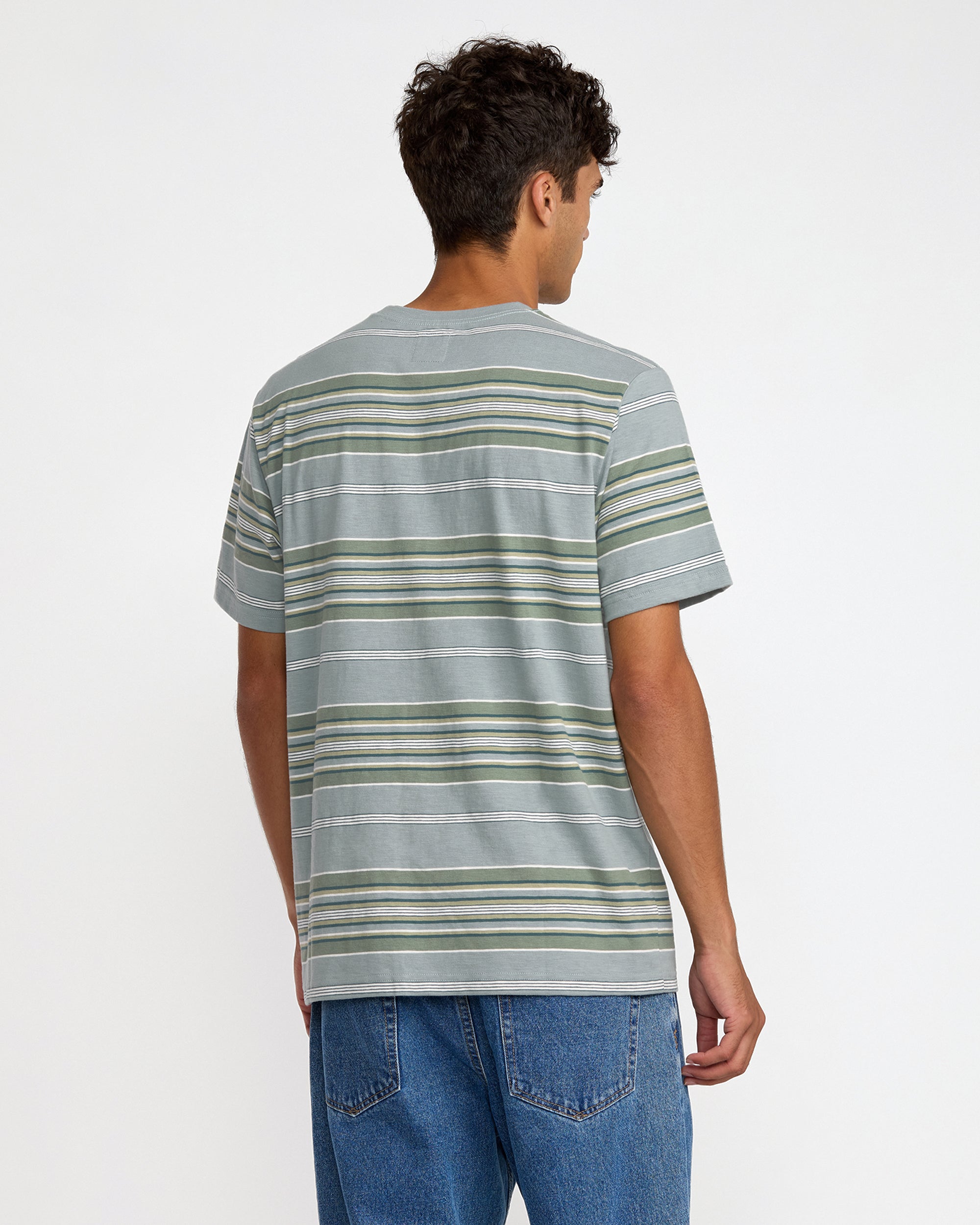 Magnolia Crew Short Sleeve Tee - Lead | RVCA online