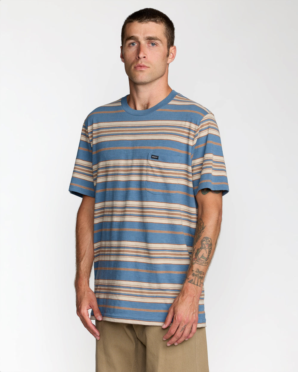 Magnolia Crew Short Sleeve Tee - Vintage Navy | RVCA near me