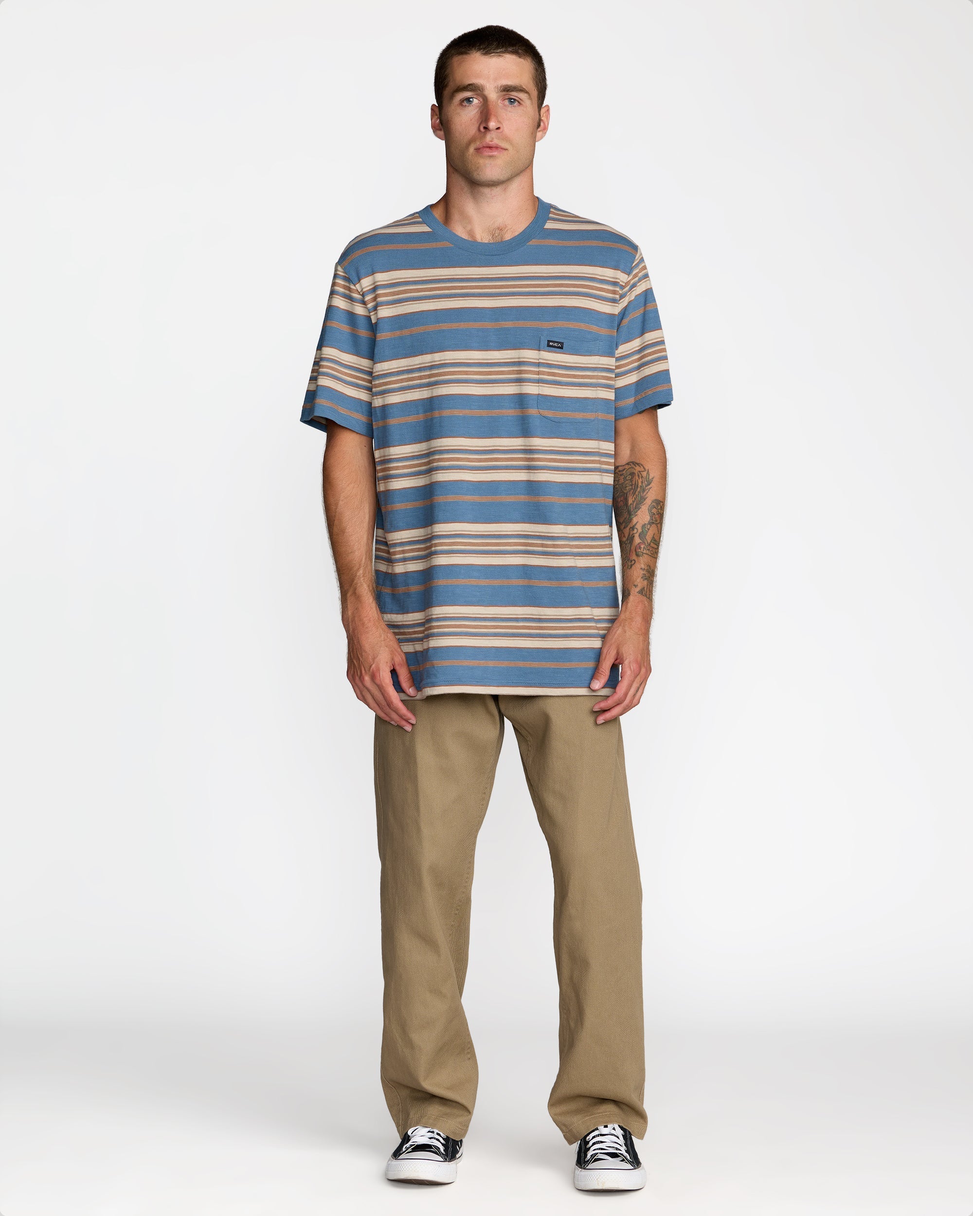 Magnolia Crew Short Sleeve Tee - Vintage Navy | RVCA near me