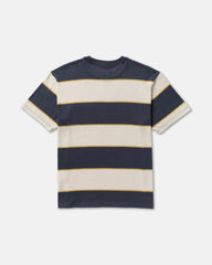Dayshift Stripe Short Sleeve Tee - Light Khaki | RVCA discount