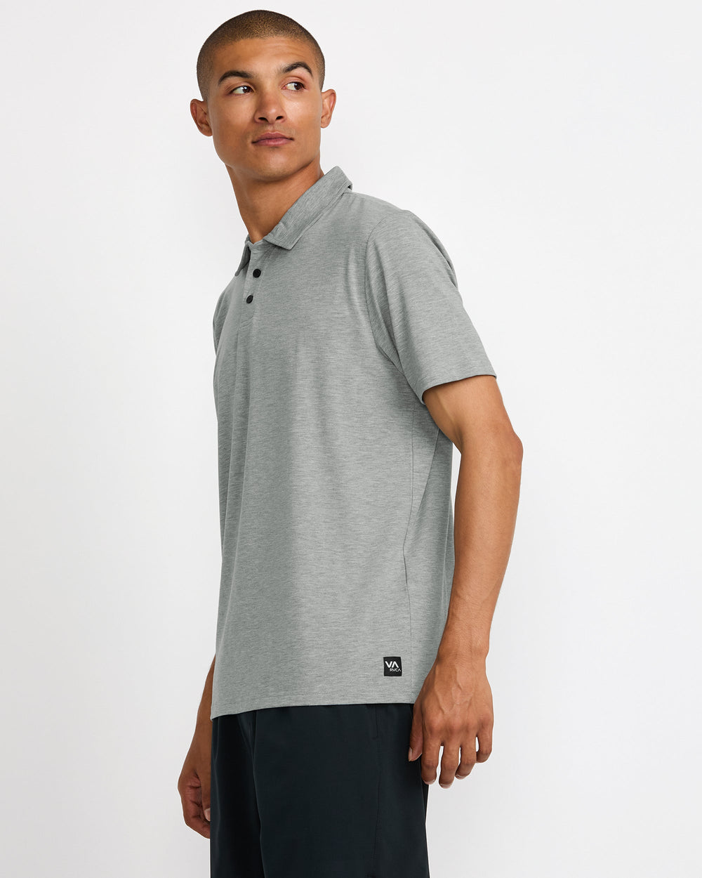 Balance Polo - Heather Grey | RVCA for sale