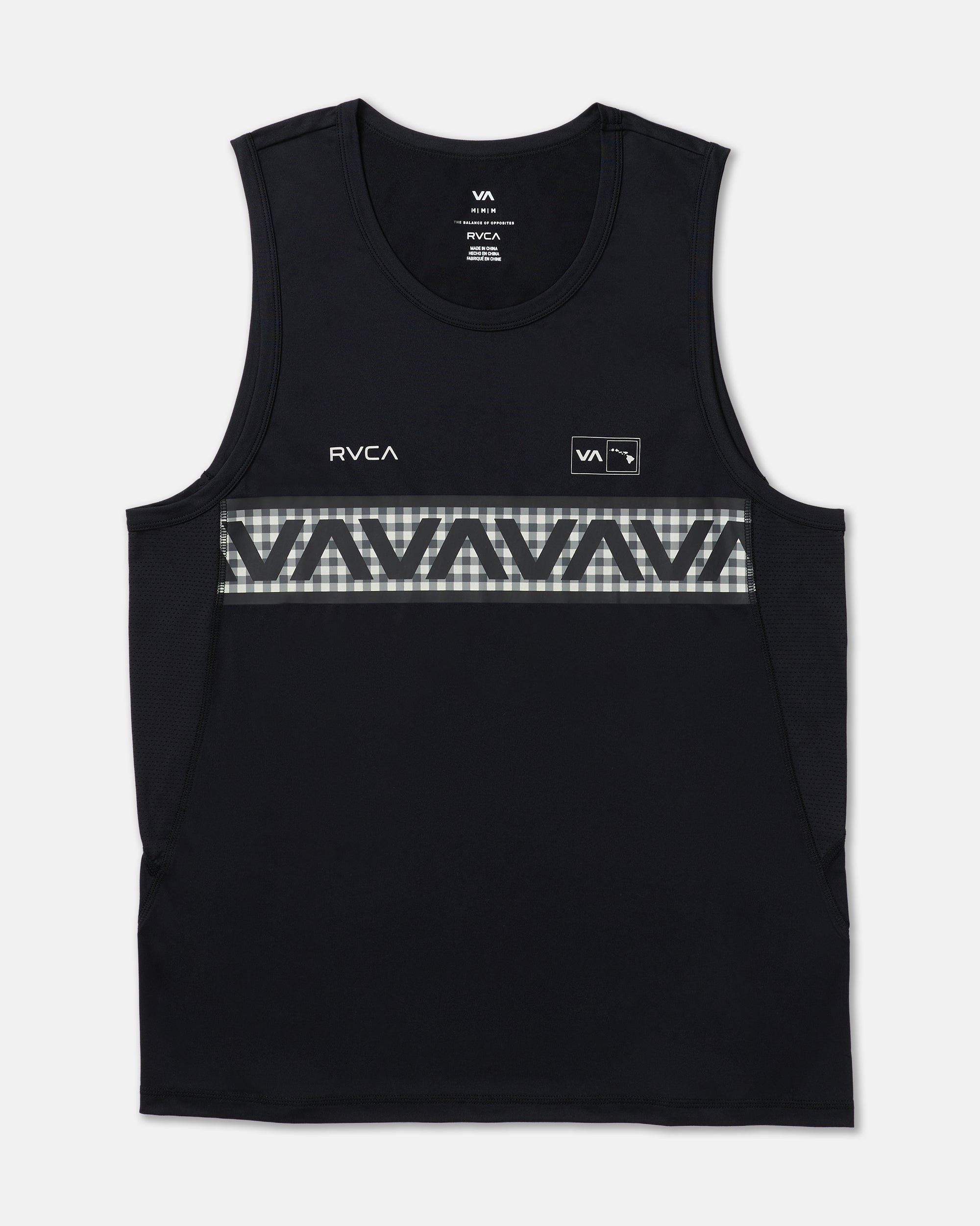Hawaii Sport Vent SL - Black White | RVCA for sale