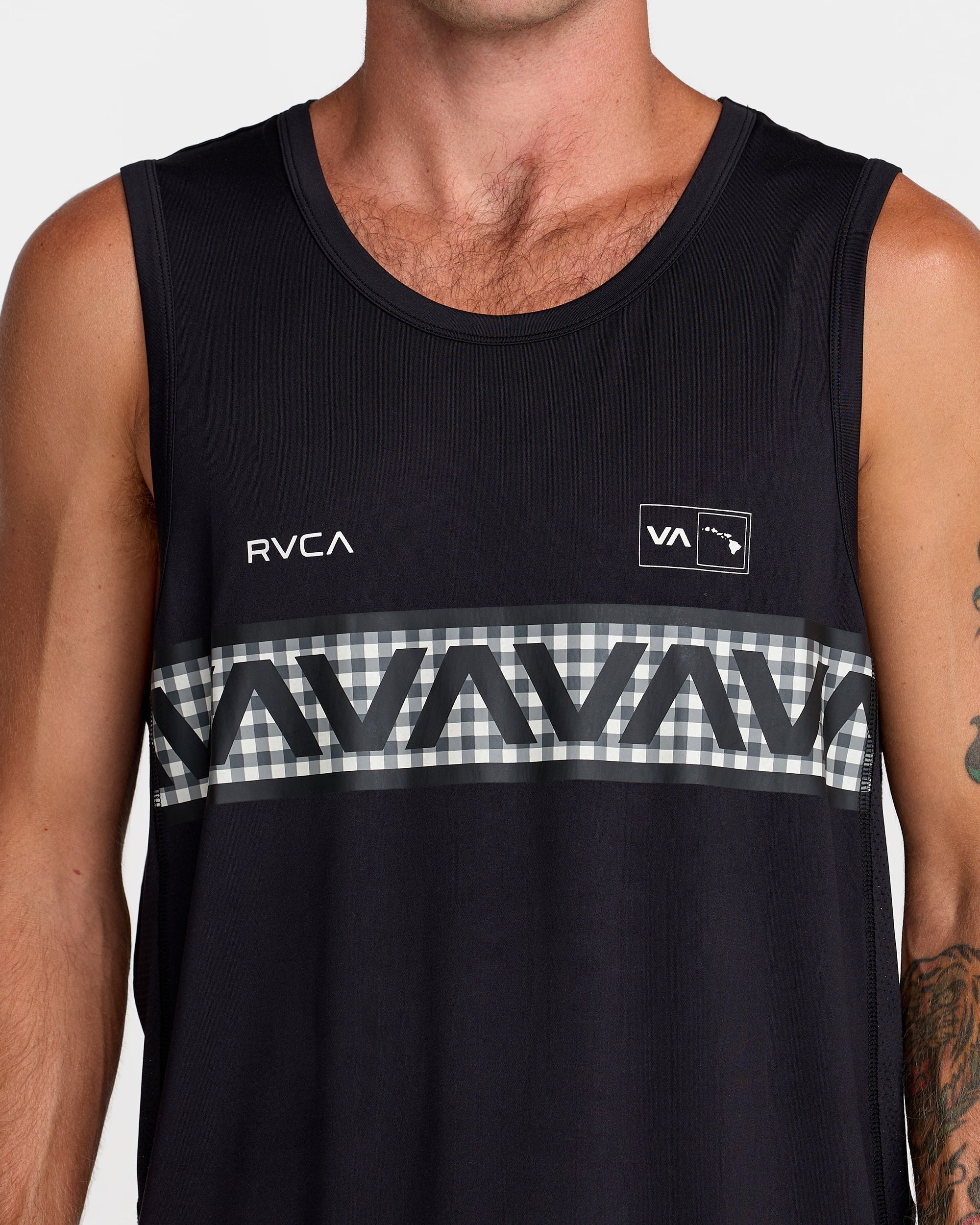 Hawaii Sport Vent SL - Black White | RVCA for sale
