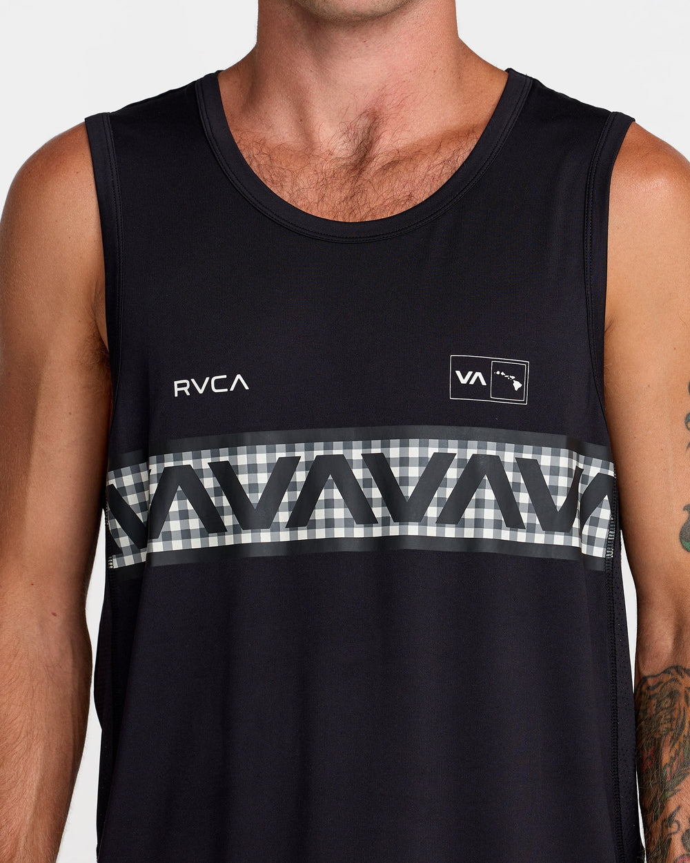 Hawaii Sport Vent SL - Black White | RVCA for sale