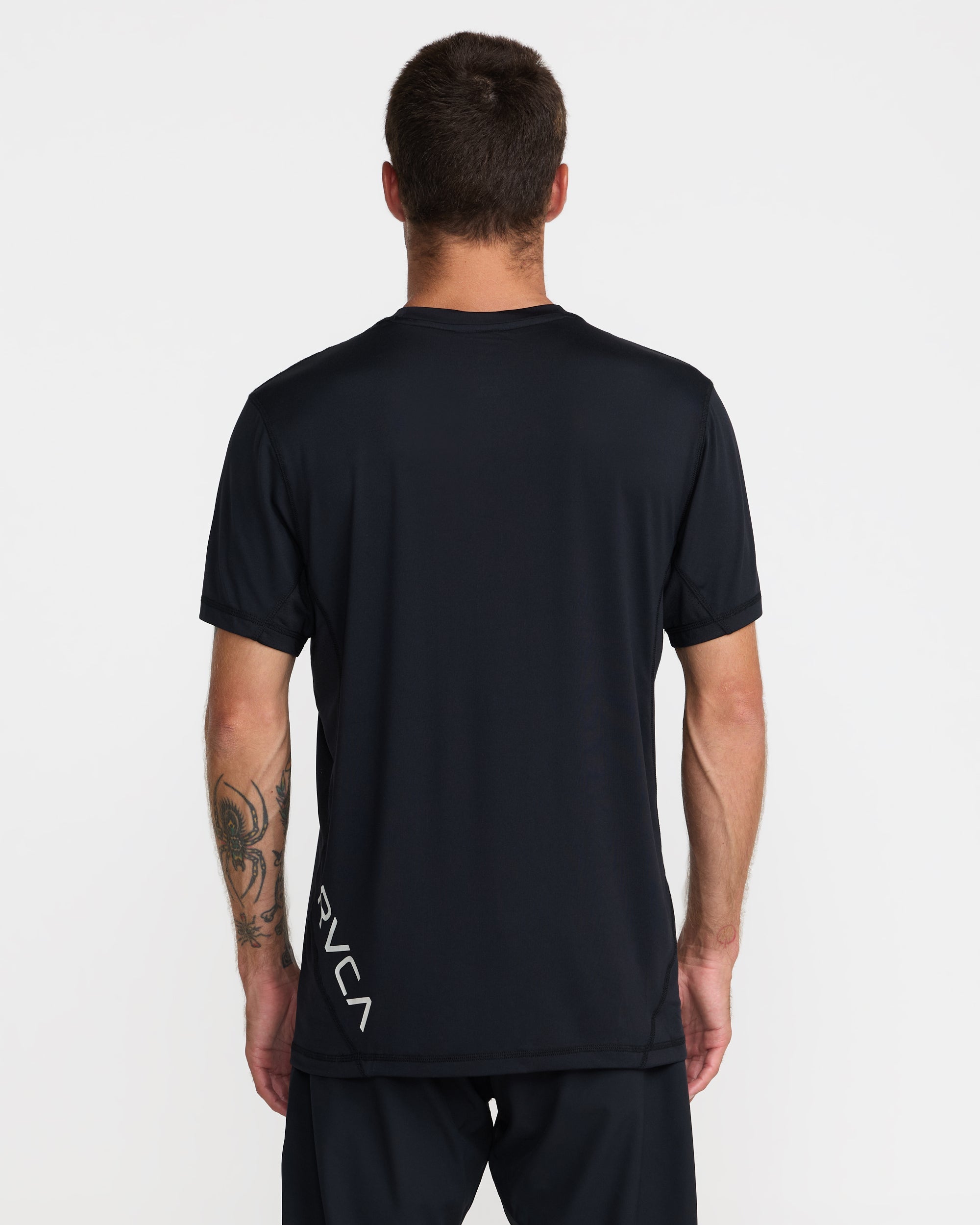 Hawaii Sport Vent Short Sleeve Tee - Black White | RVCA sale
