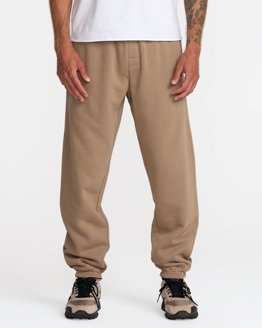VA Essential Sweatpant - Dark Khaki | RVCA on sale
