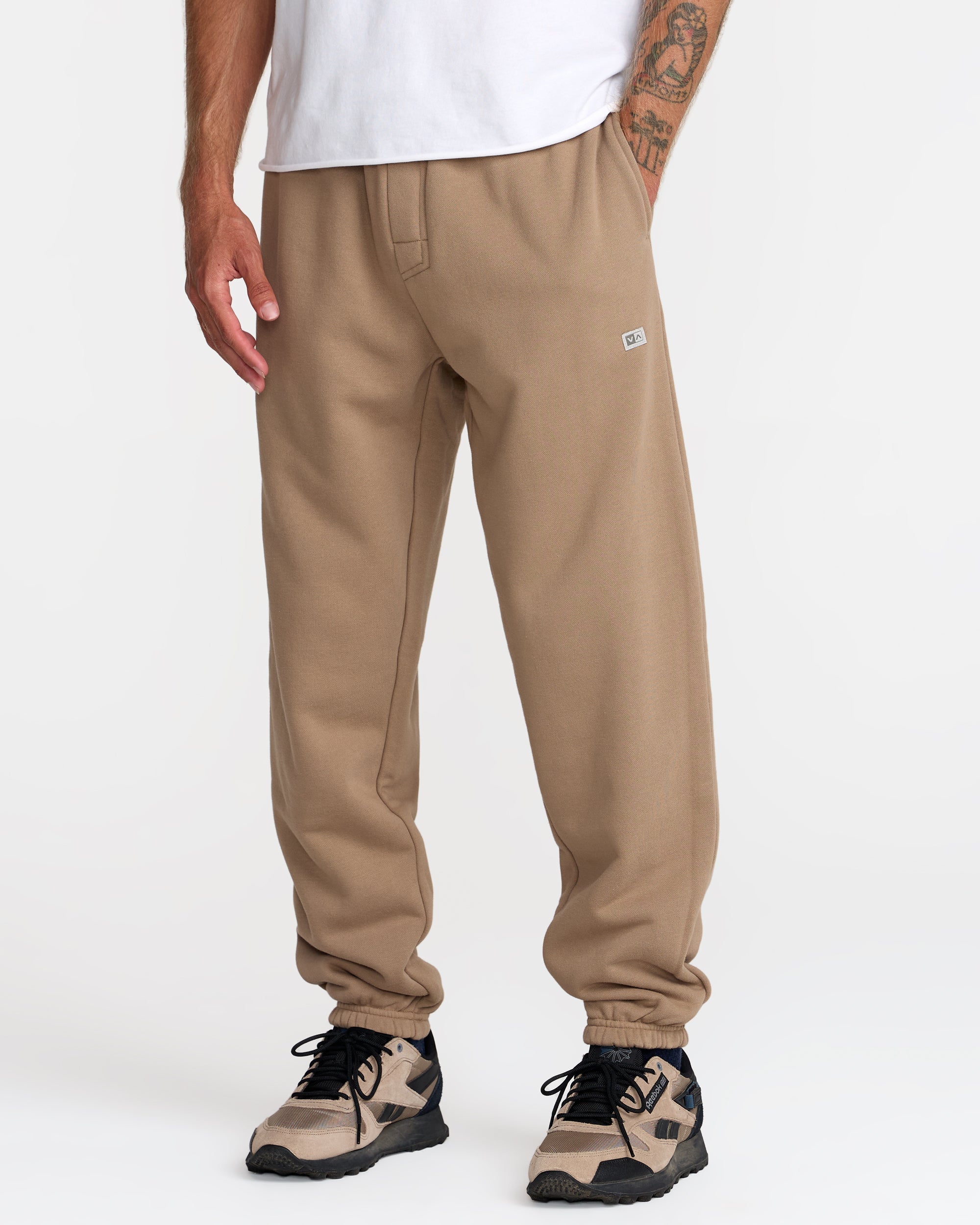 VA Essential Sweatpant - Dark Khaki | RVCA on sale
