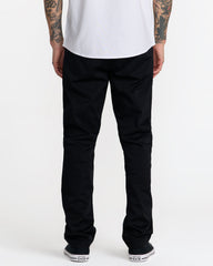 Weekend Stretch Pant - Black | RVCA on sale