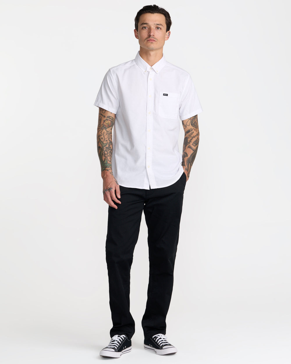 Weekend Stretch Pant - Black | RVCA on sale