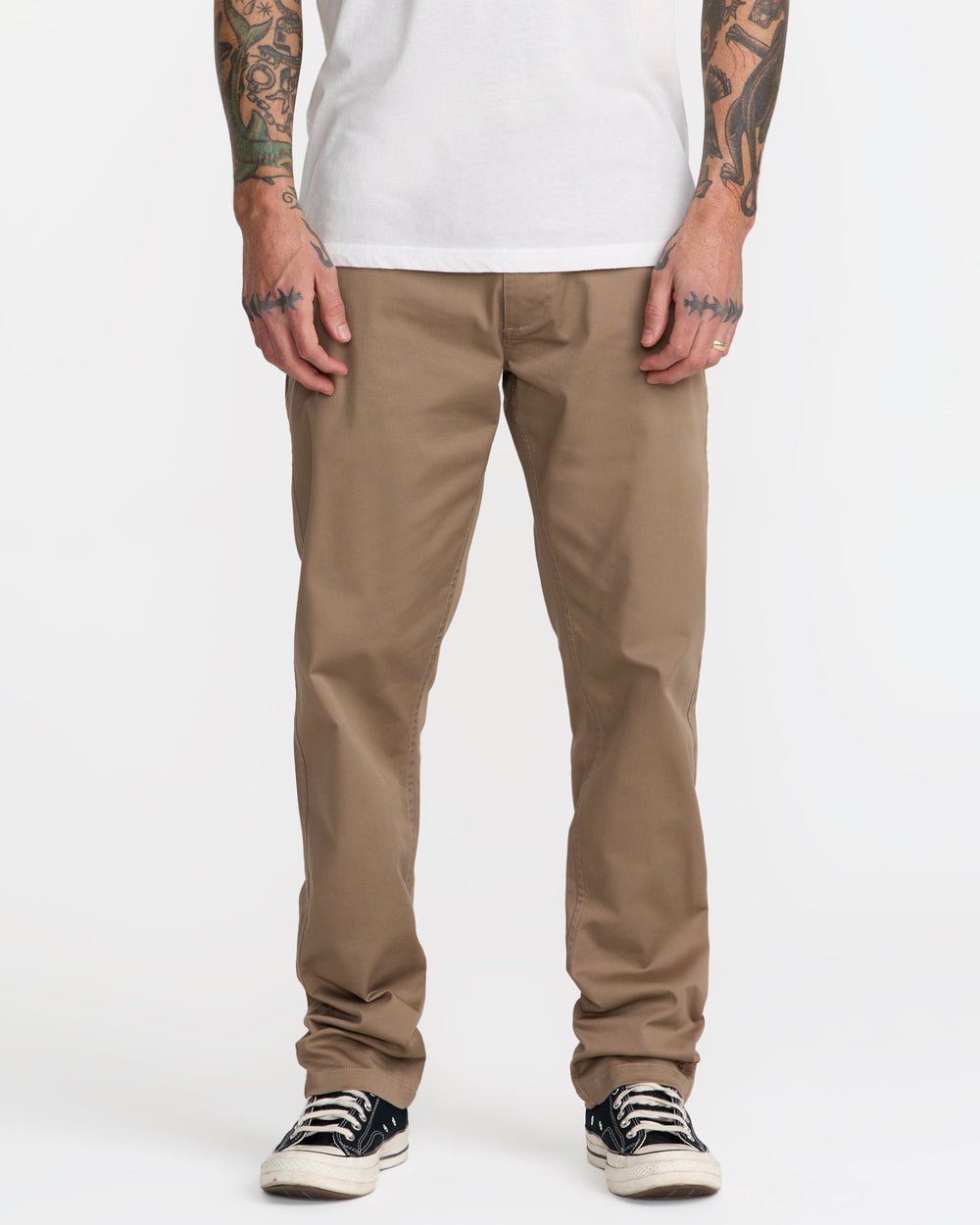 Weekend Stretch Pant - Dark Khaki | RVCA sale