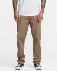 Weekend Stretch Pant - Dark Khaki | RVCA sale