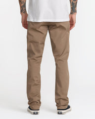 Weekend Stretch Pant - Dark Khaki | RVCA sale