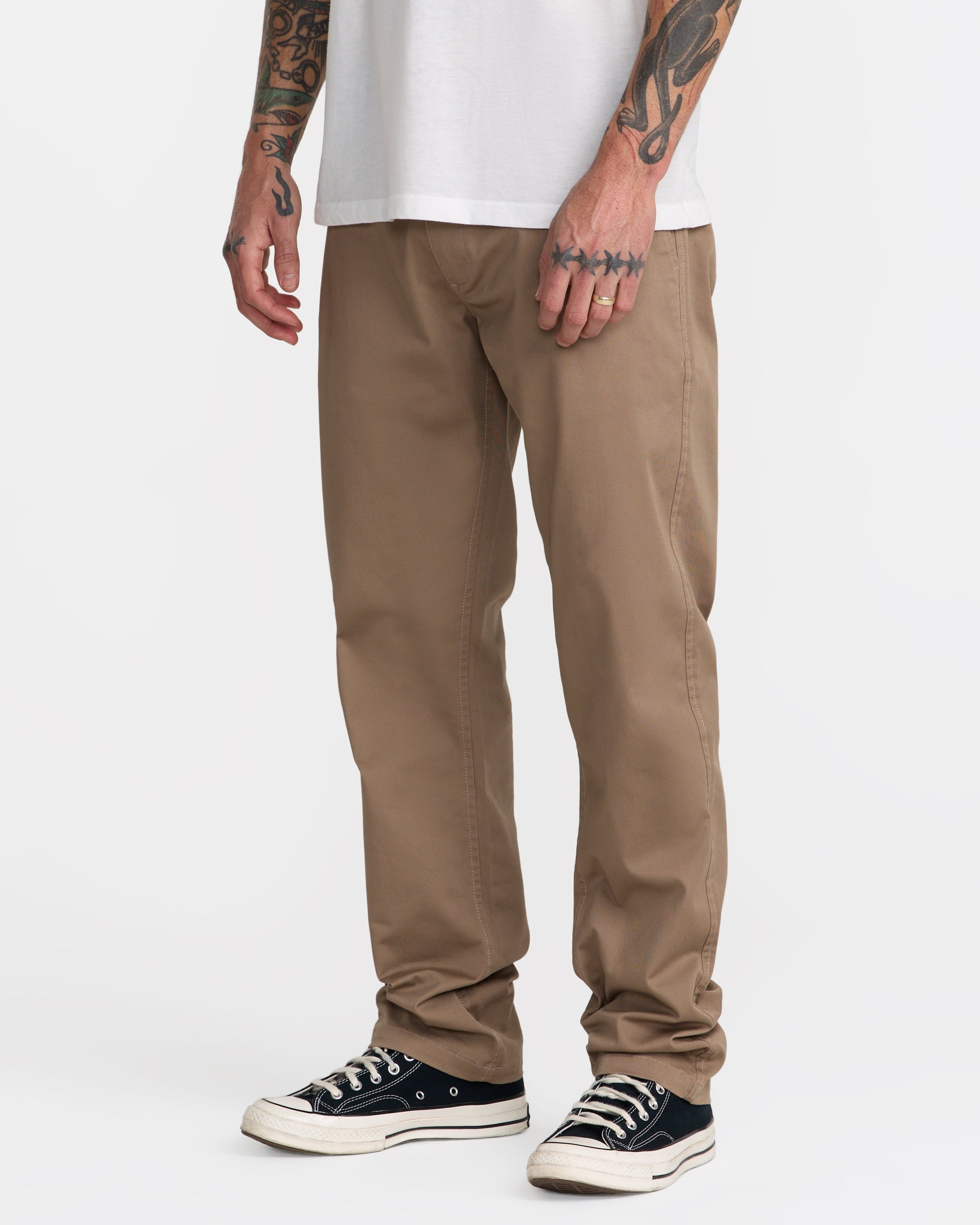 Weekend Stretch Pant - Dark Khaki | RVCA sale