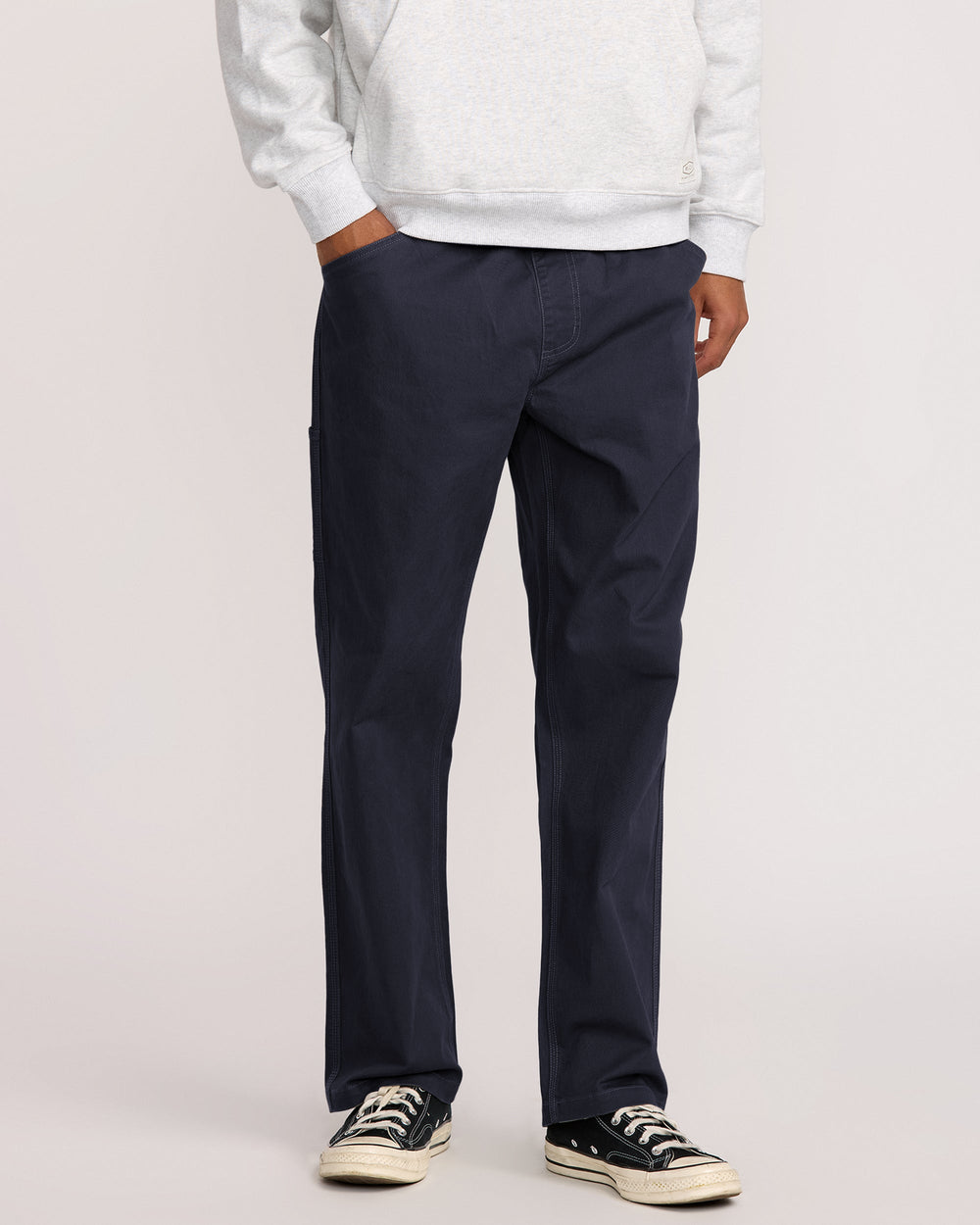 Americana Carpenter Elastic Pant - Navy Marine | RVCA online