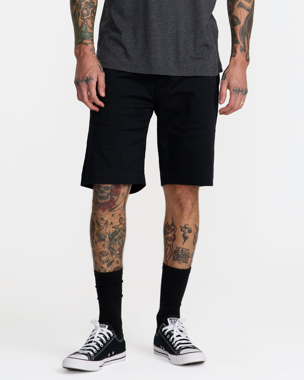Weekend Stretch Short 20" - Black | RVCA US