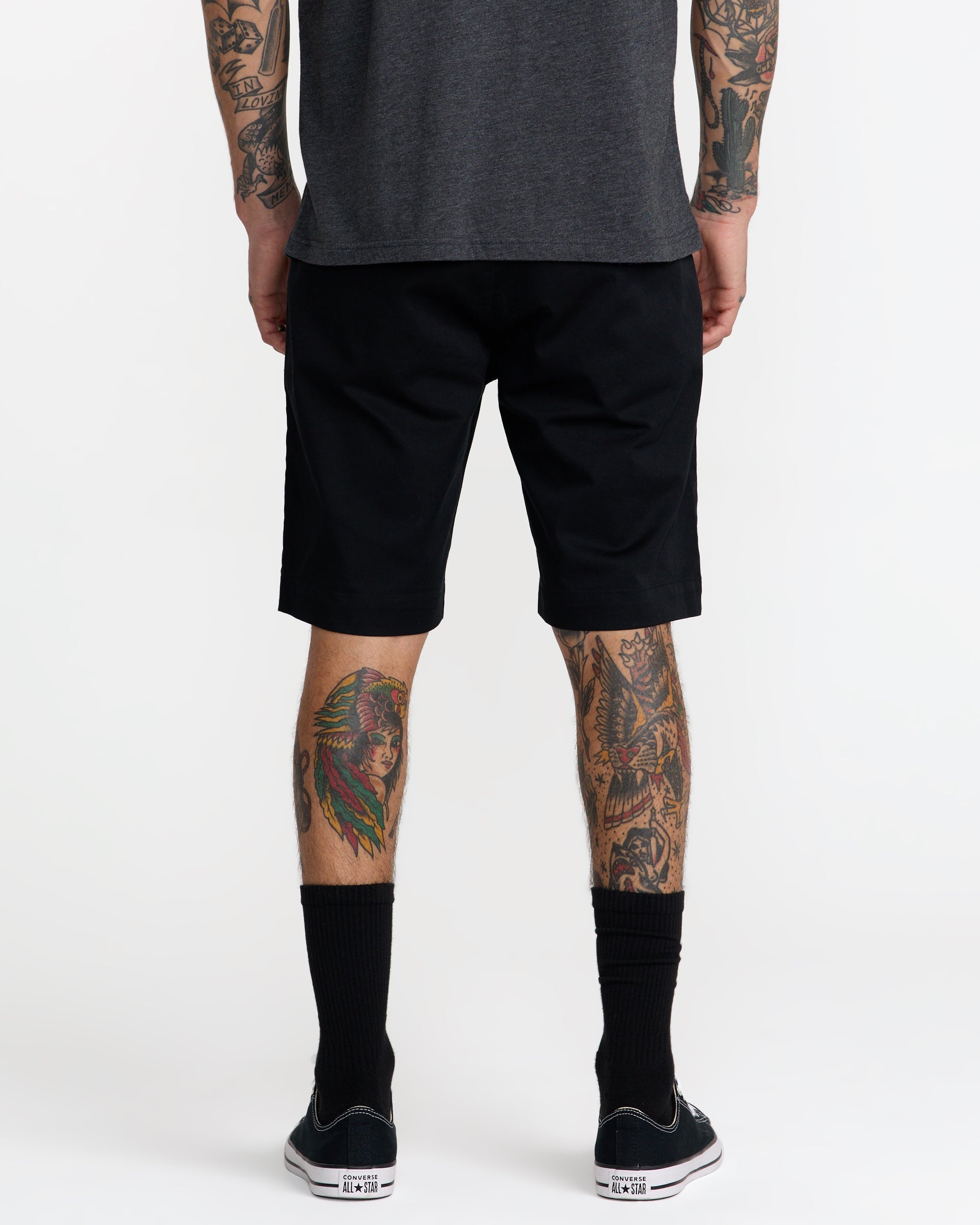 Weekend Stretch Short 20" - Black | RVCA US