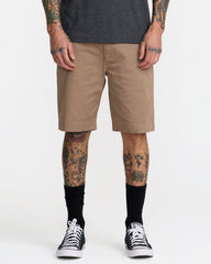 Weekend Stretch Short 20" - Dark Khaki | RVCA near me