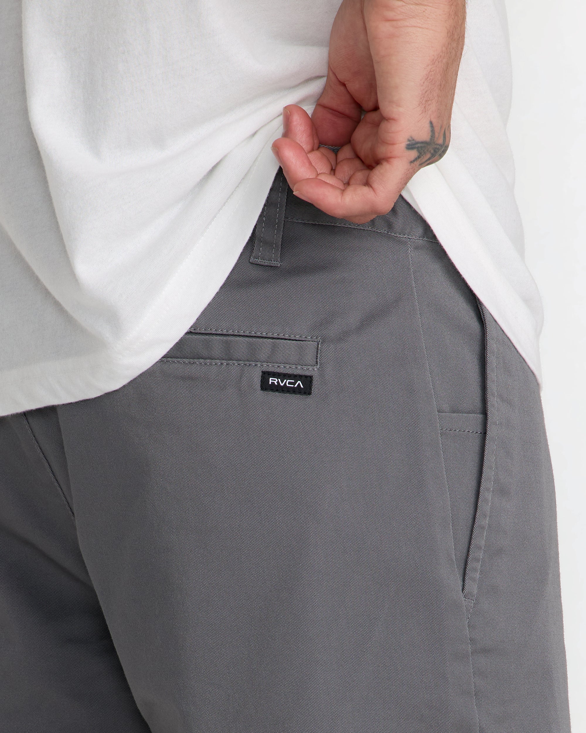 Weekend Stretch Short 20" - Smoke | RVCA for sale