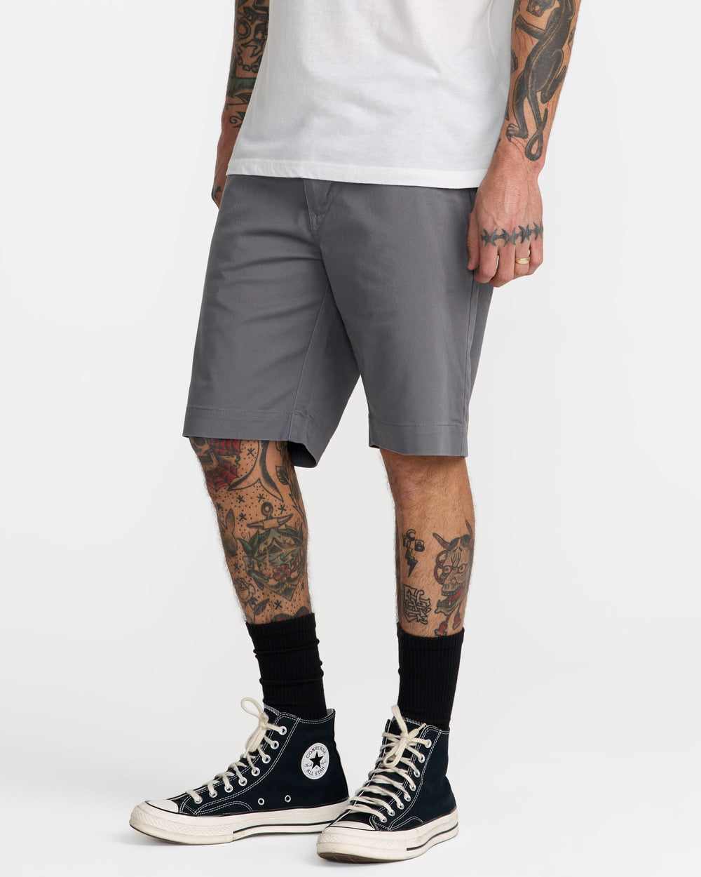 Weekend Stretch Short 20" - Smoke | RVCA for sale