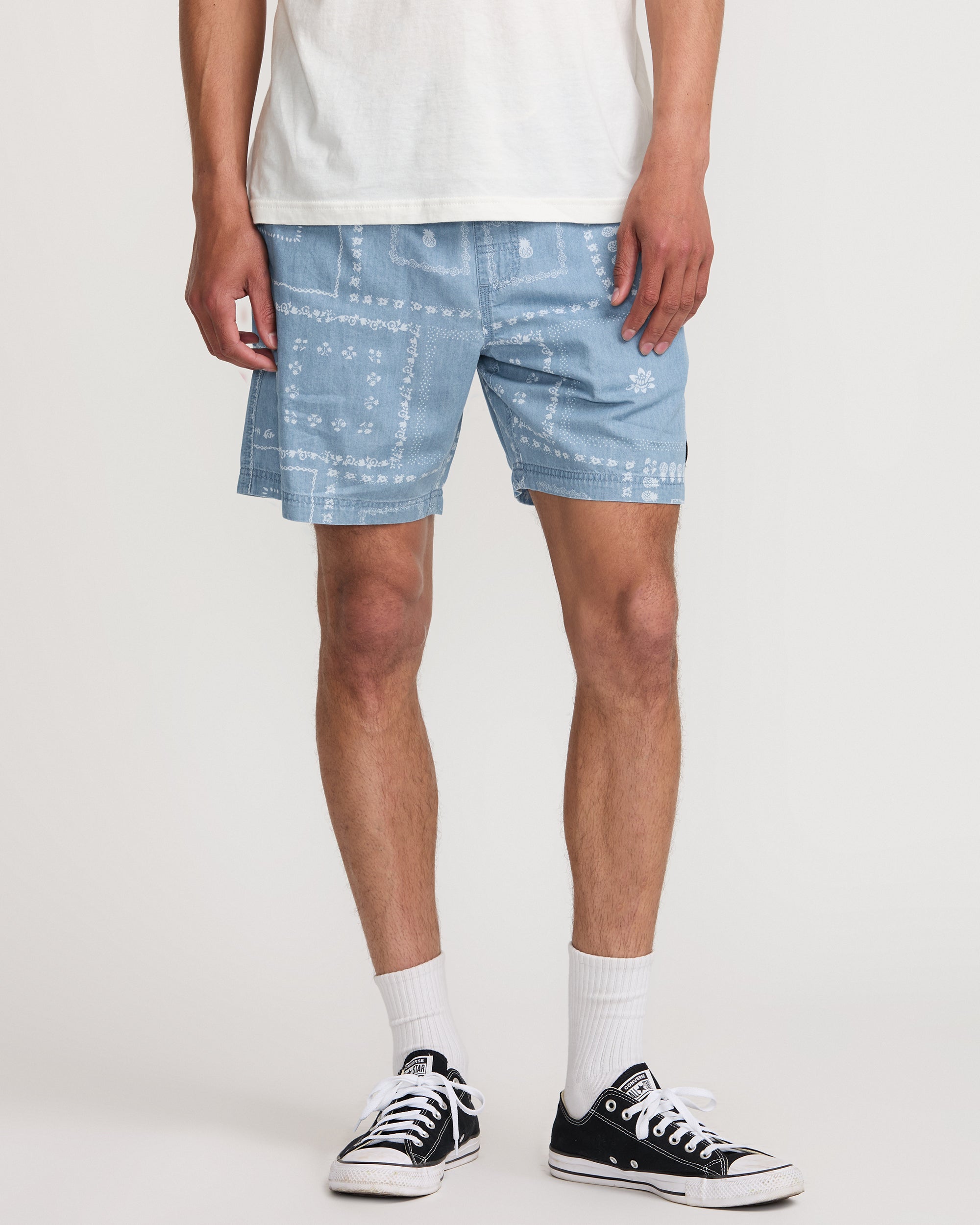 Escape Elastic Chambray 17" - Blue | RVCA on sale