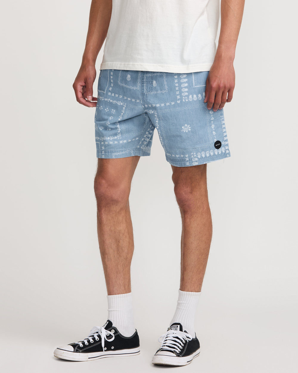 Escape Elastic Chambray 17" - Blue | RVCA on sale