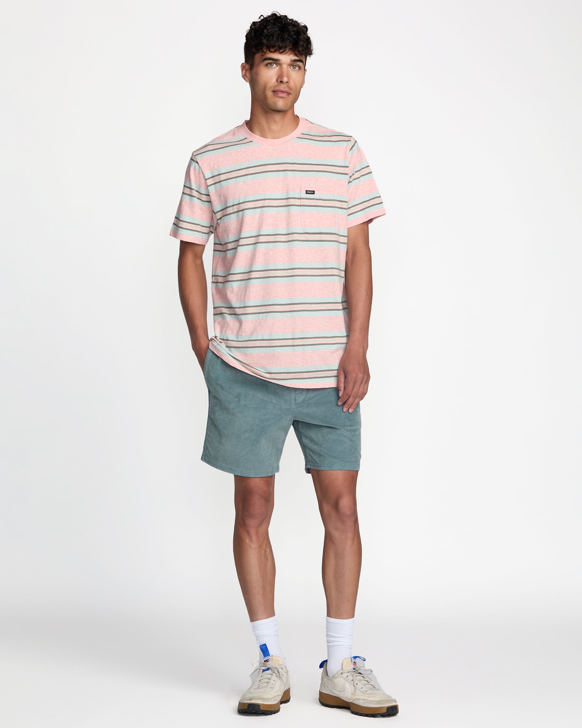 Escape Elastic Cord Short II - Lead | RVCA online