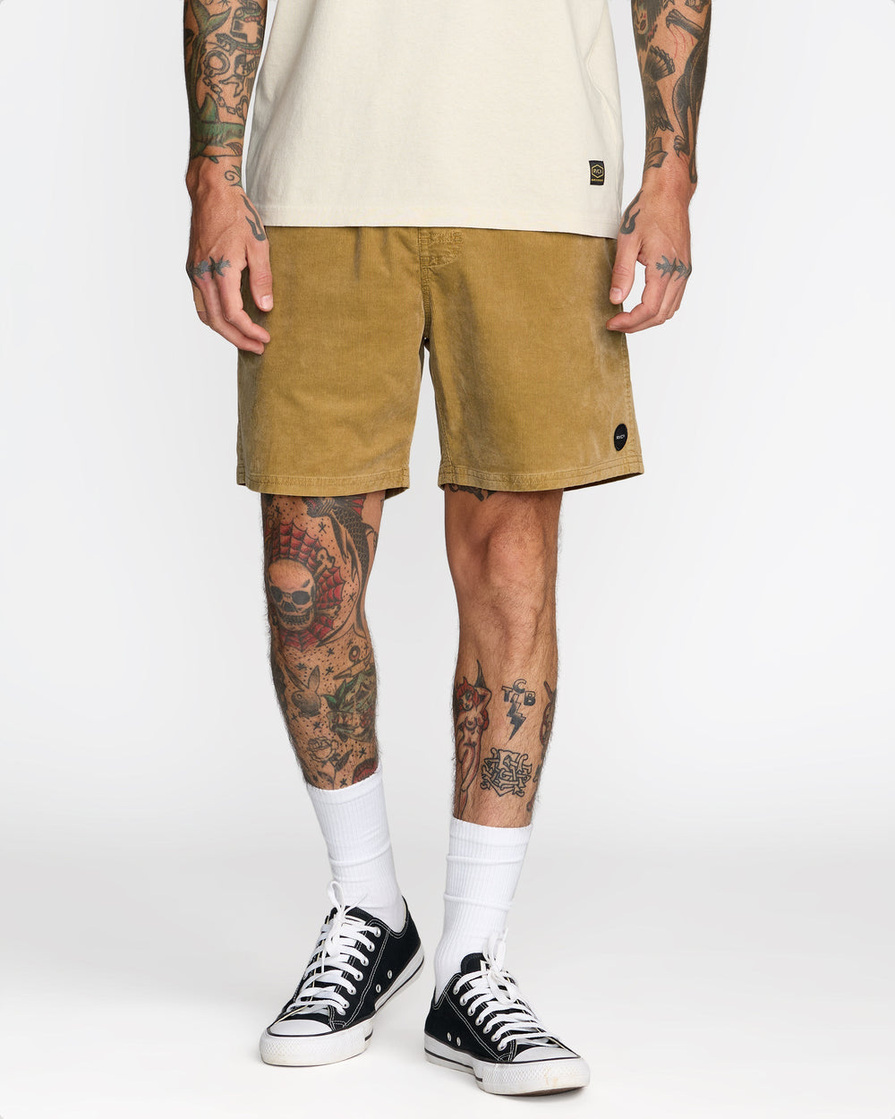 Escape Elastic Cord Short II - Ochre | RVCA near me