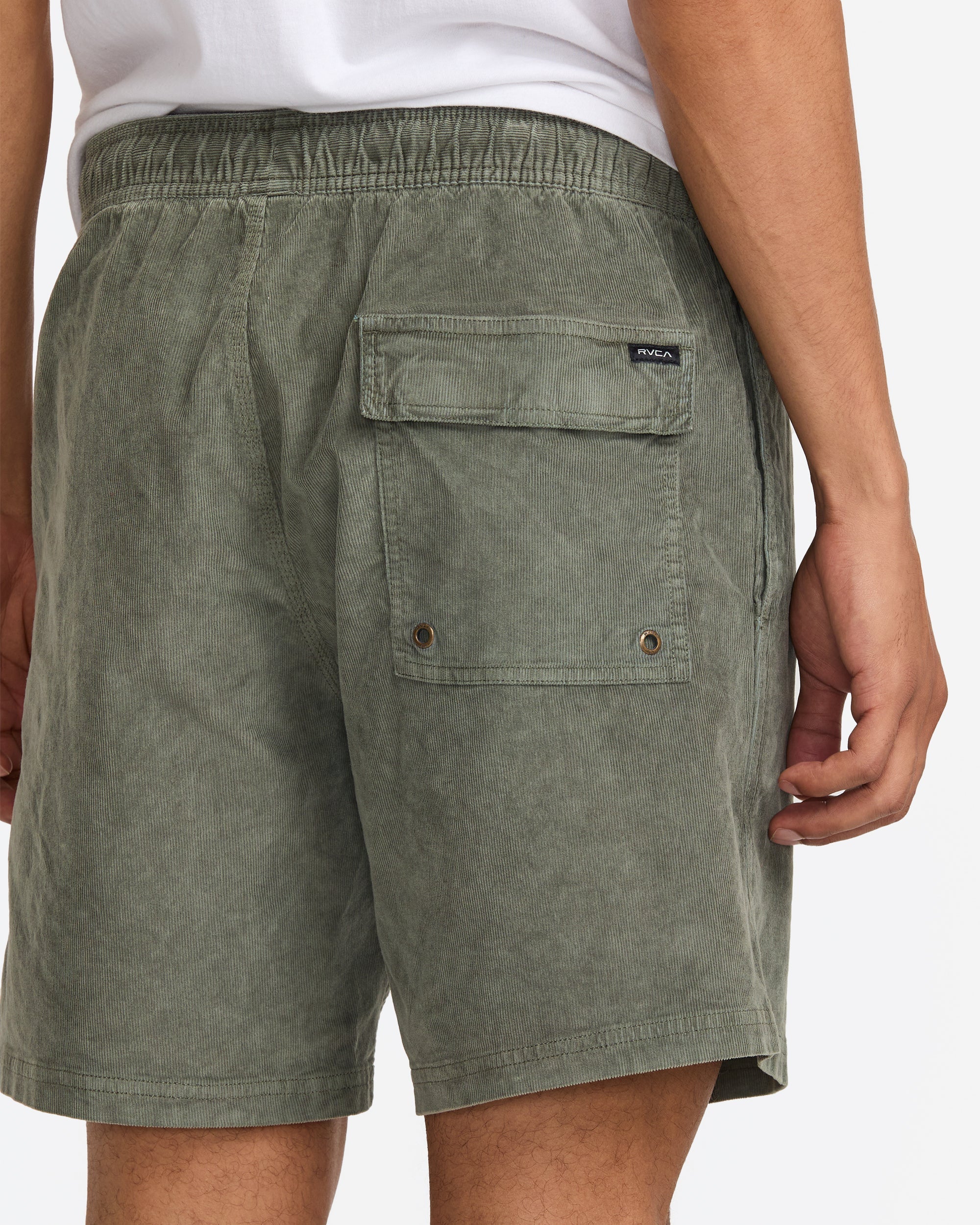 Escape Elastic Cord Short II - Sage Leaf | RVCA discount