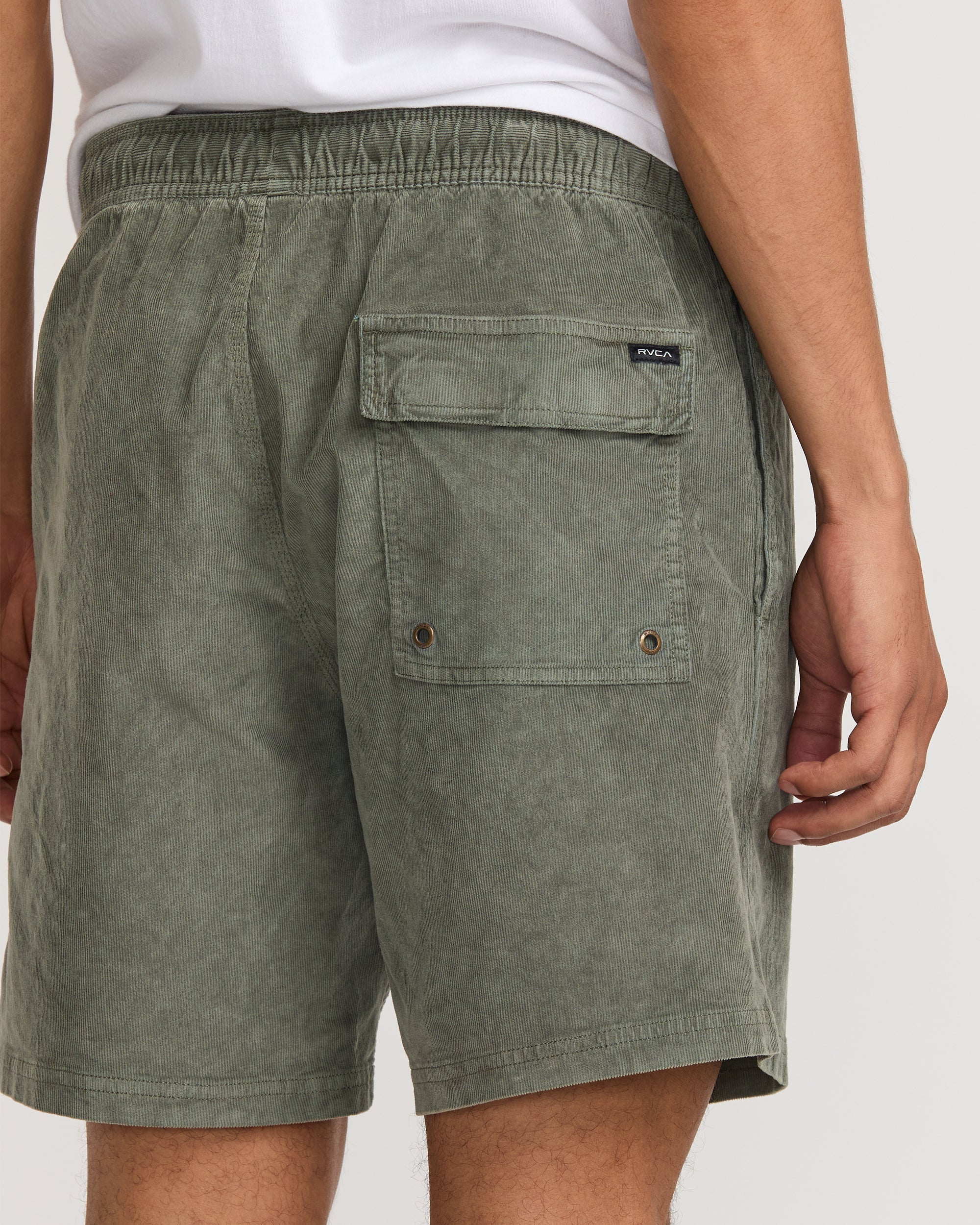 Escape Elastic Cord Short II - Sage Leaf | RVCA discount