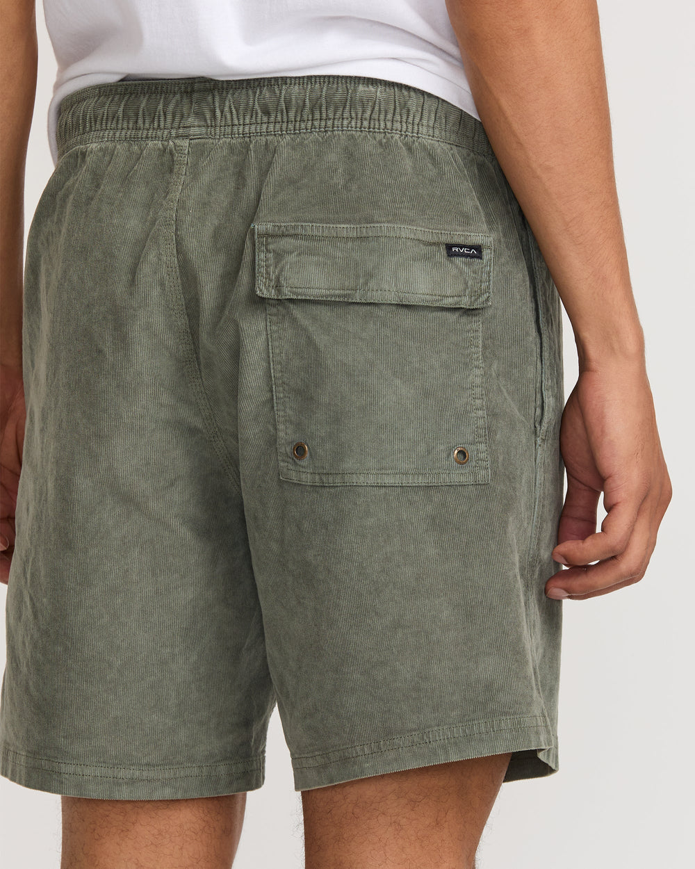 Escape Elastic Cord Short II - Sage Leaf | RVCA discount