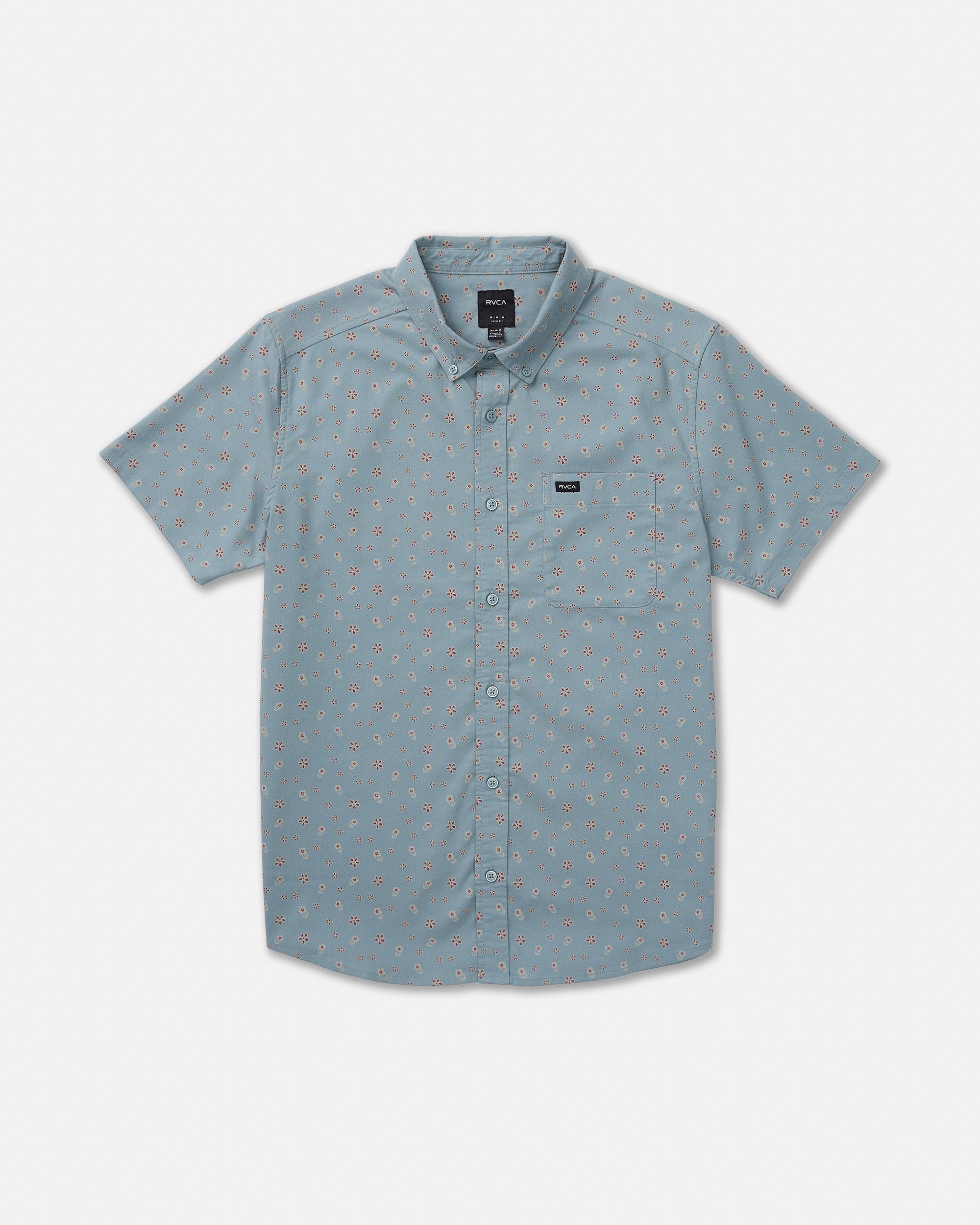 That'll Do Print Short Sleeve Shirt - Lead | RVCA sale