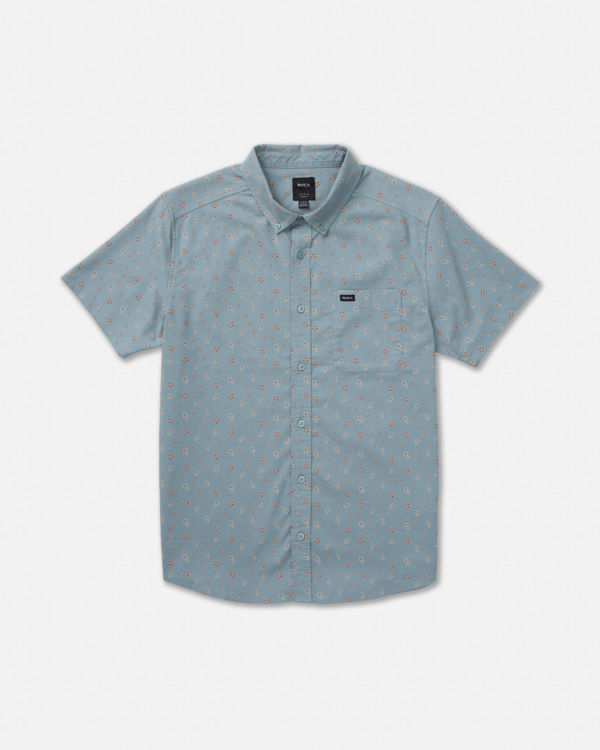 That'll Do Print Short Sleeve Shirt - Lead | RVCA sale