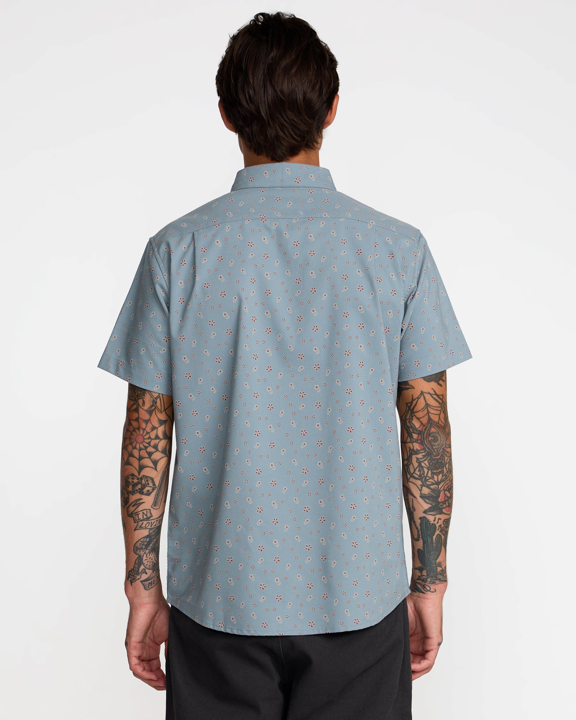 That'll Do Print Short Sleeve Shirt - Lead | RVCA sale