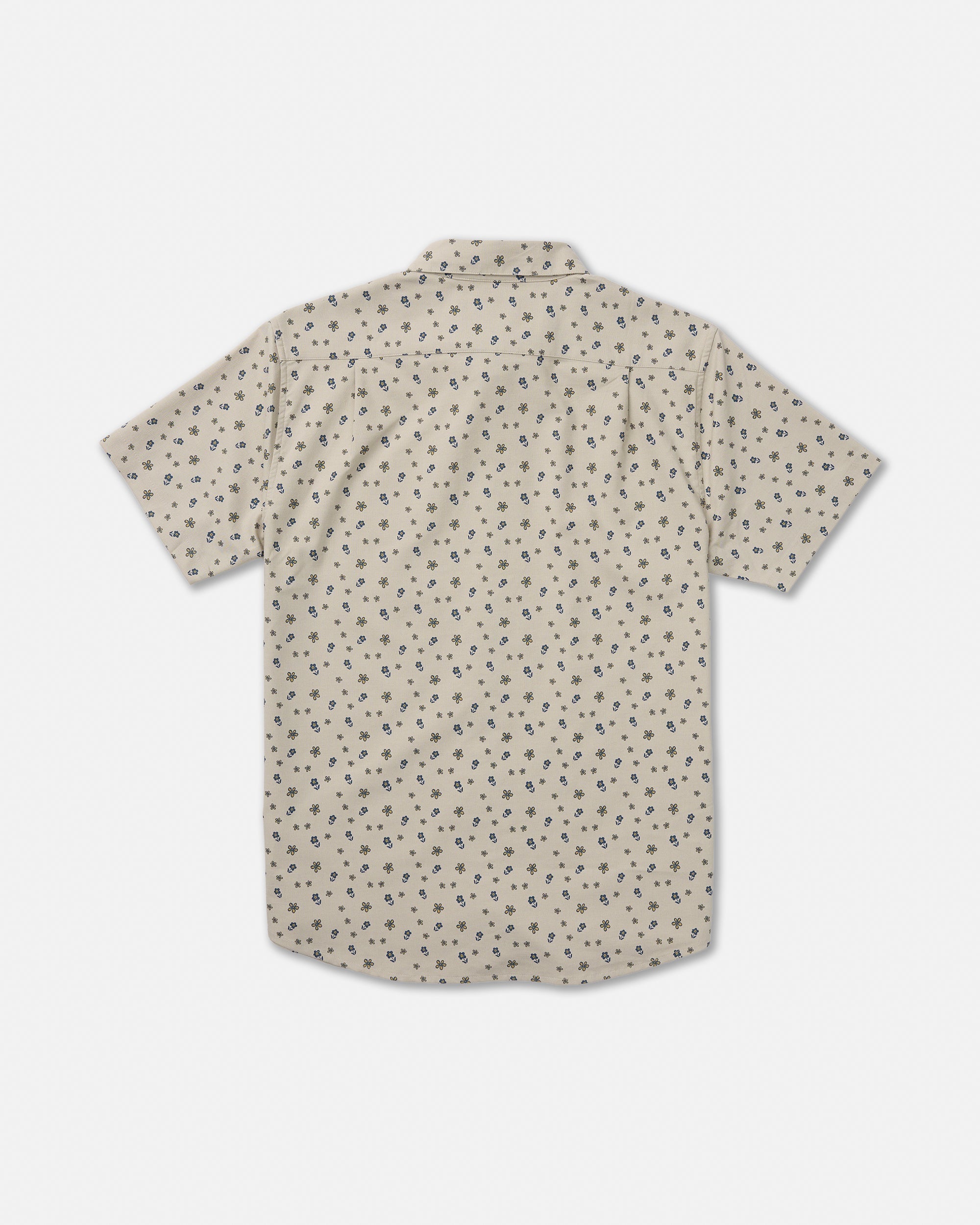 That'll Do Print Short Sleeve Shirt - Light Khaki | RVCA discount