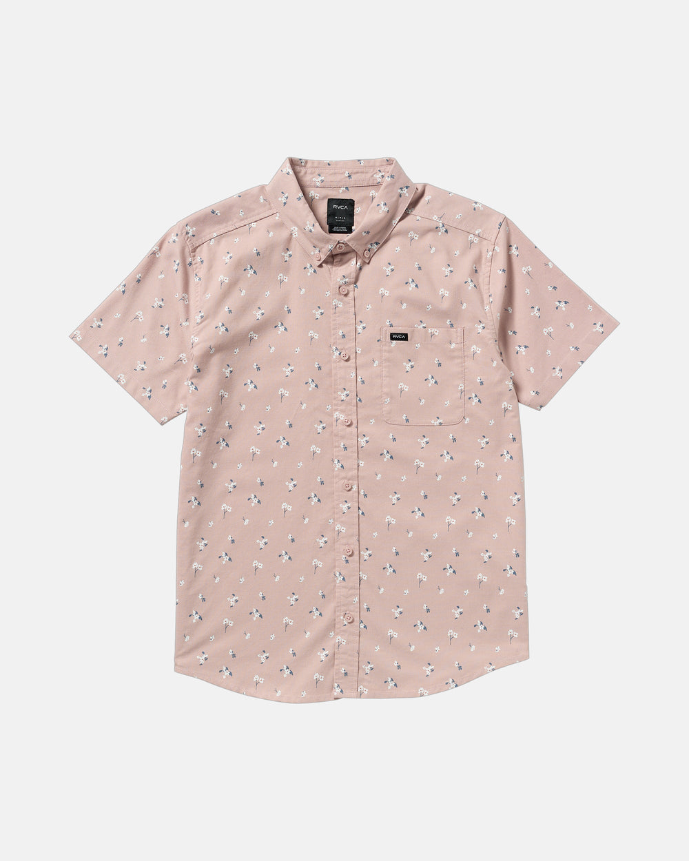 That'll Do Print Short Sleeve Shirt - Mauve | RVCA discount