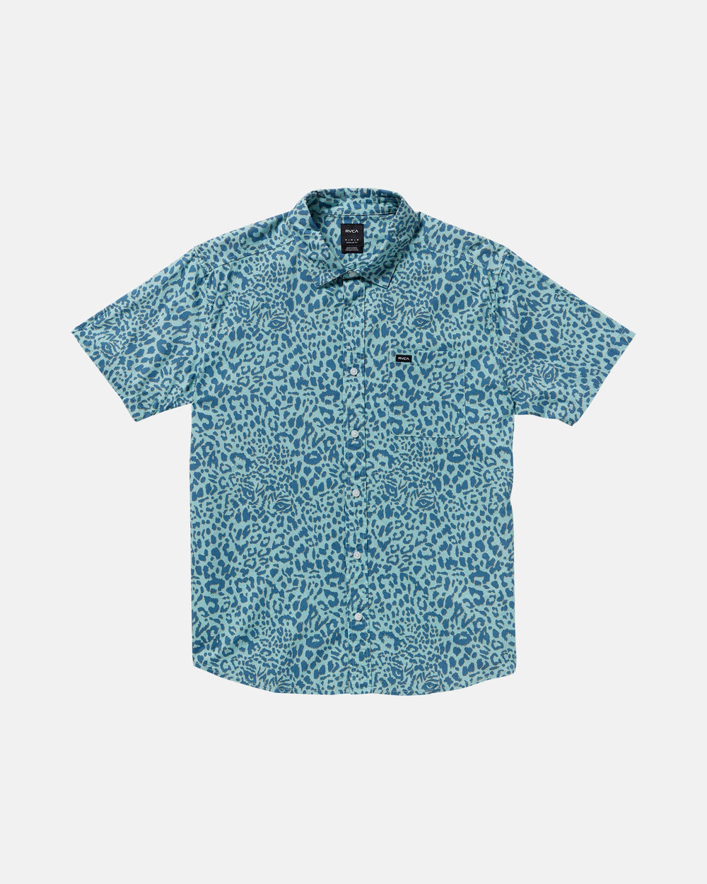 Anytime Short Sleeve Shirt - Blue Haze | RVCA outlet