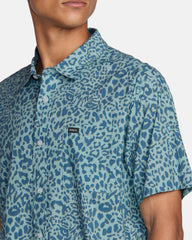 Anytime Short Sleeve Shirt - Blue Haze | RVCA outlet