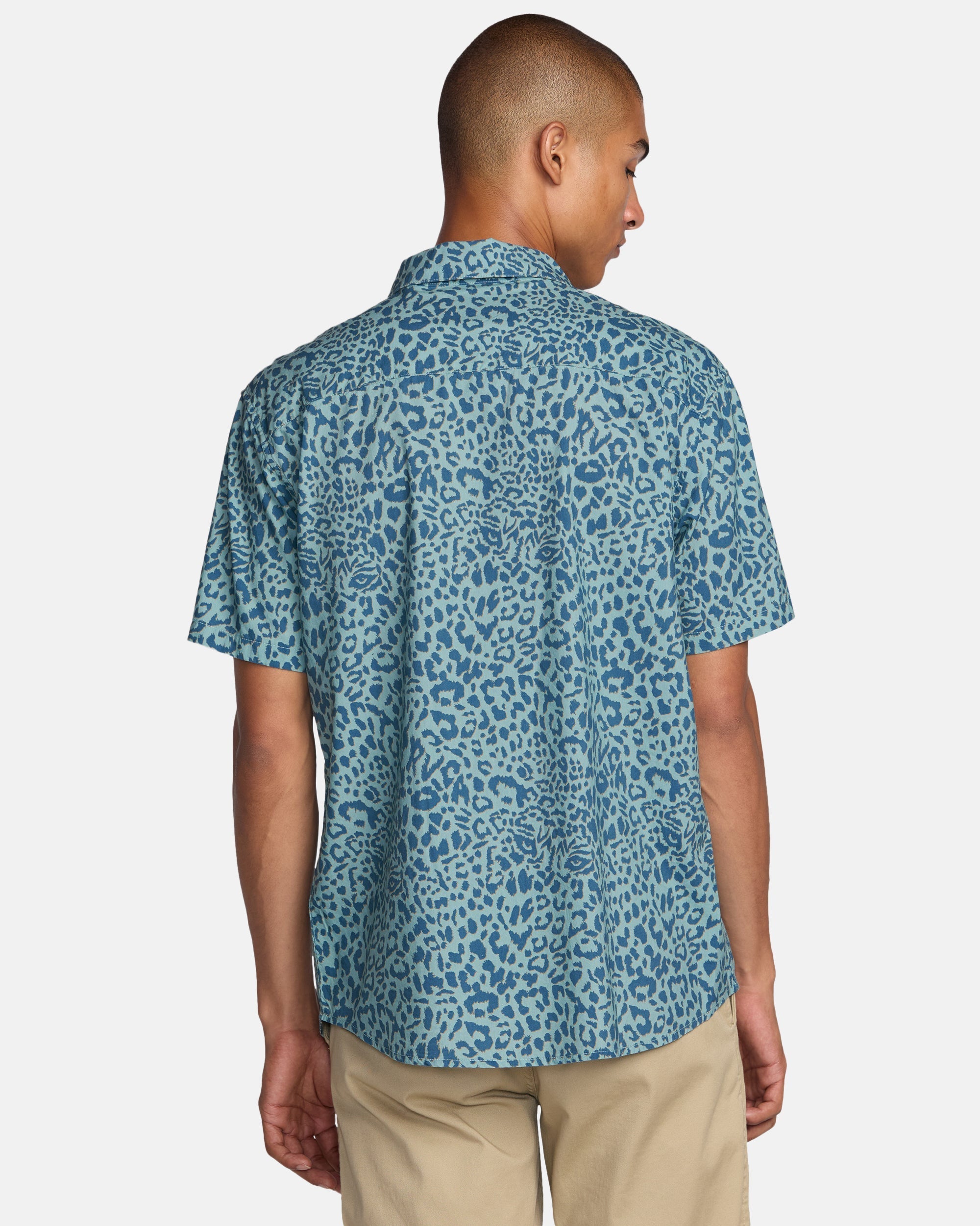 Anytime Short Sleeve Shirt - Blue Haze | RVCA outlet
