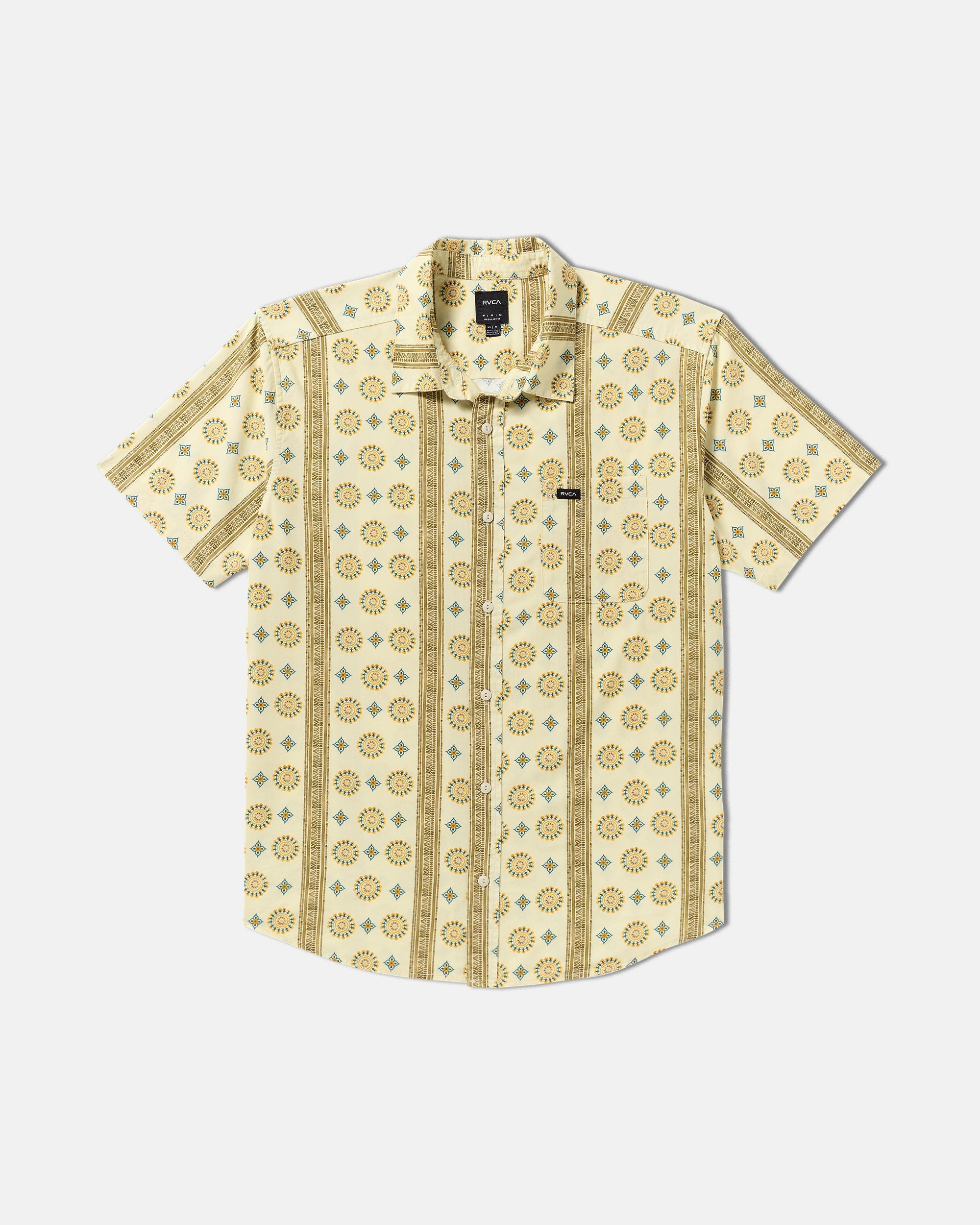 Anytime Short Sleeve Shirt - Ceramic | RVCA on sale