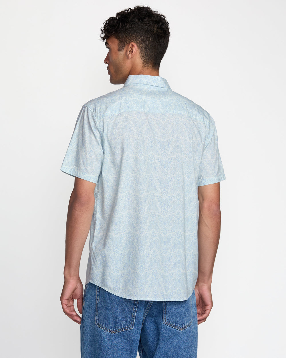 Anytime Short Sleeve Shirt - White | RVCA discount