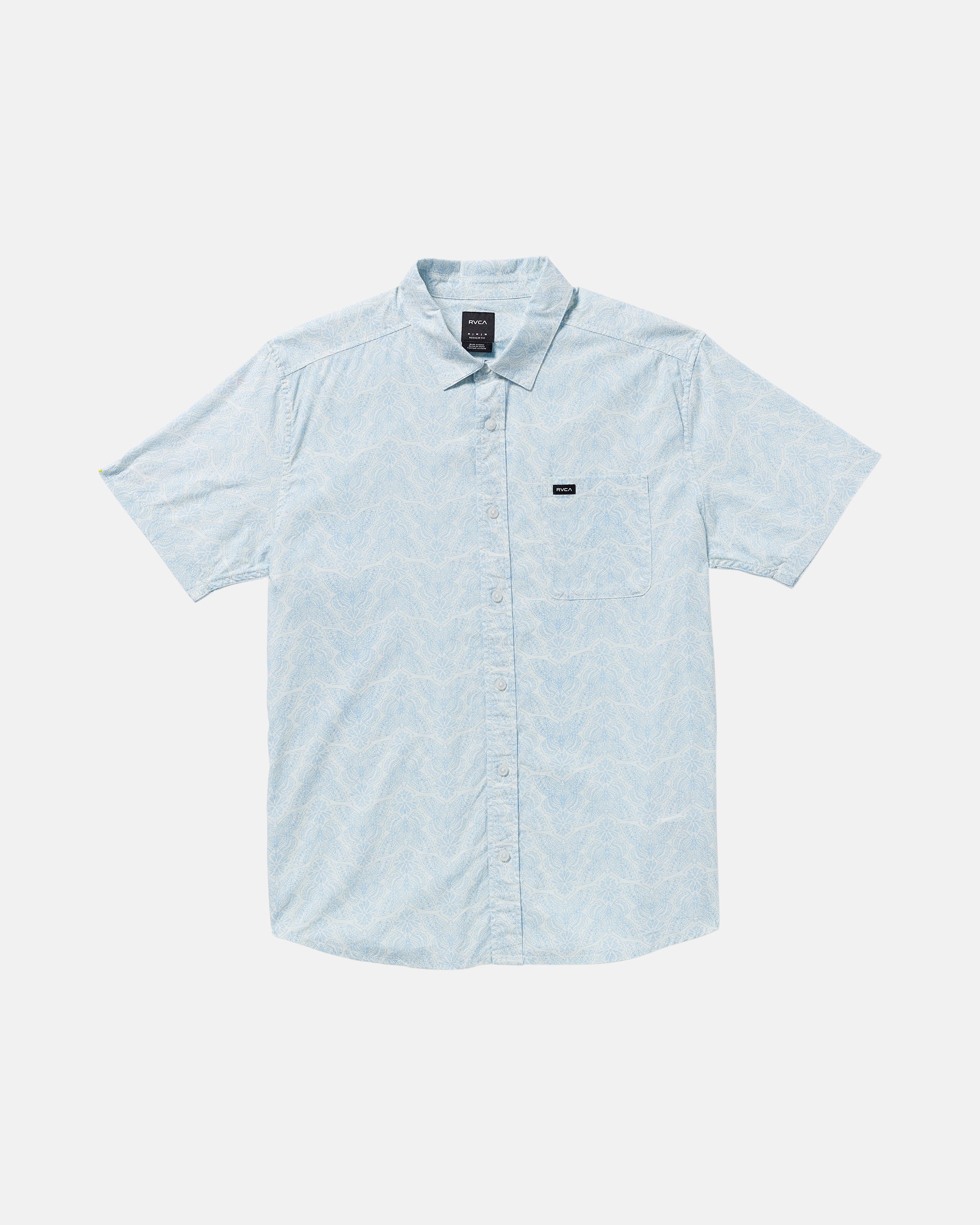 Anytime Short Sleeve Shirt - White | RVCA discount