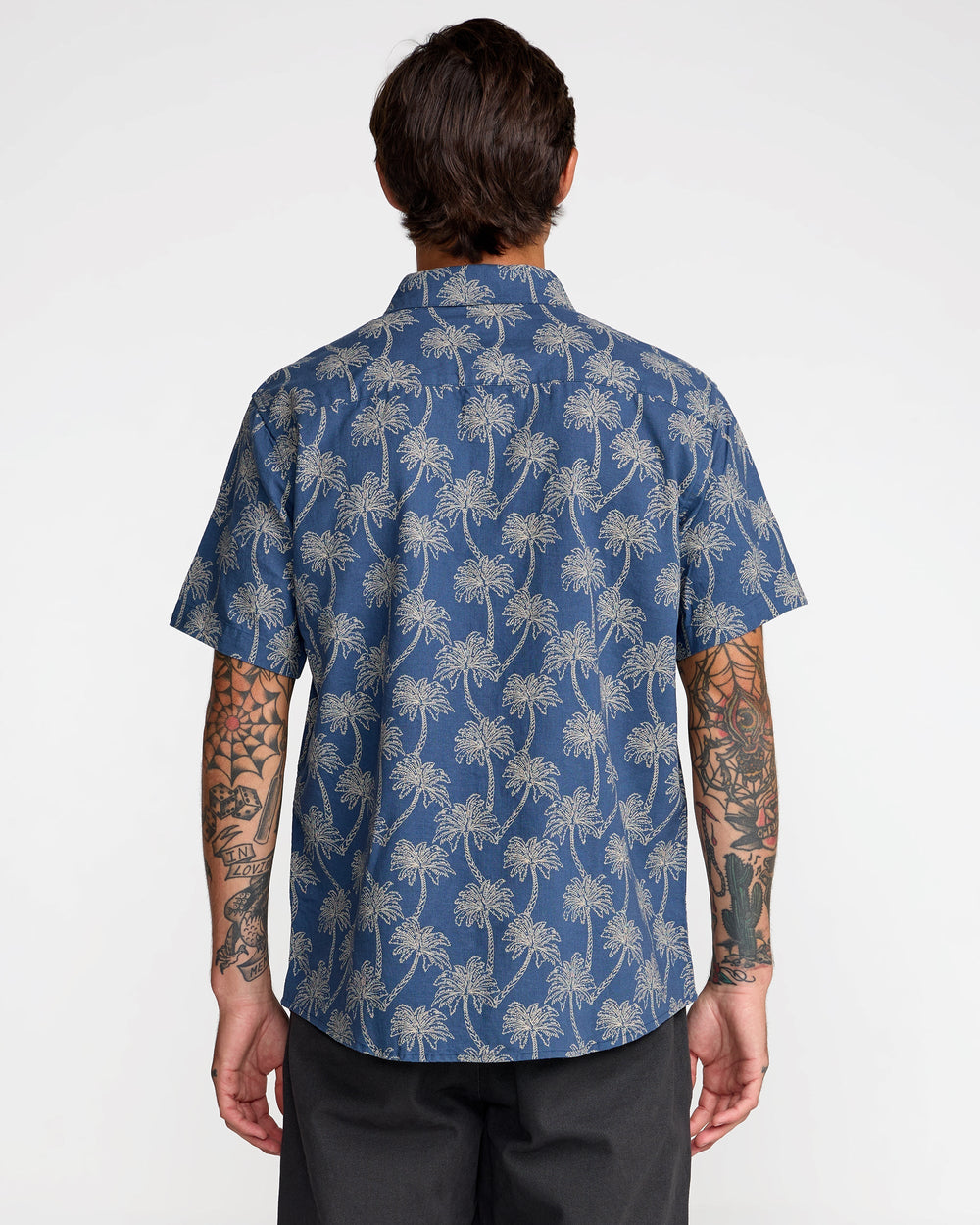 Exotica Short Sleeve Shirt - Dark Denim | RVCA for sale